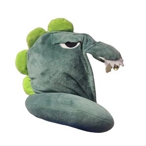 Dinosaur Kids Hooded Animal Neck Pillow For Travel Vacation